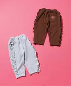 girlsバレルレッグスウェットパンツ  10分丈_942121