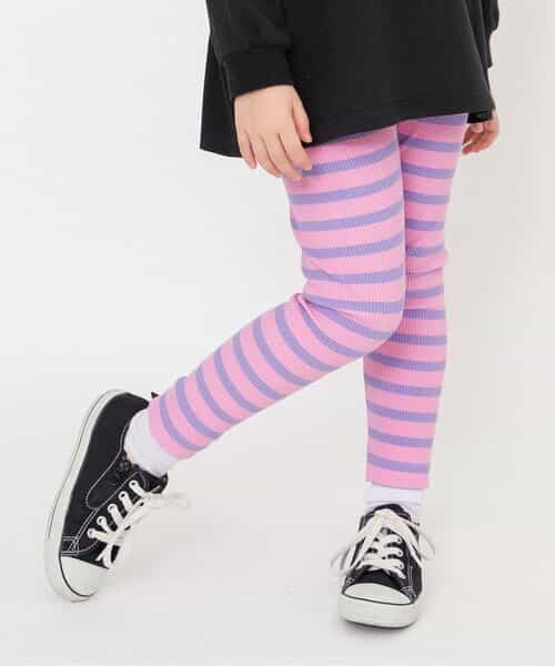 ★SALE★WEB限定  ボーダーリブパンツ