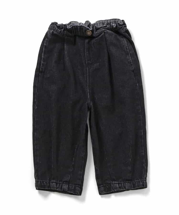 WEB限定  ゆったりタックデニムパンツ_963521