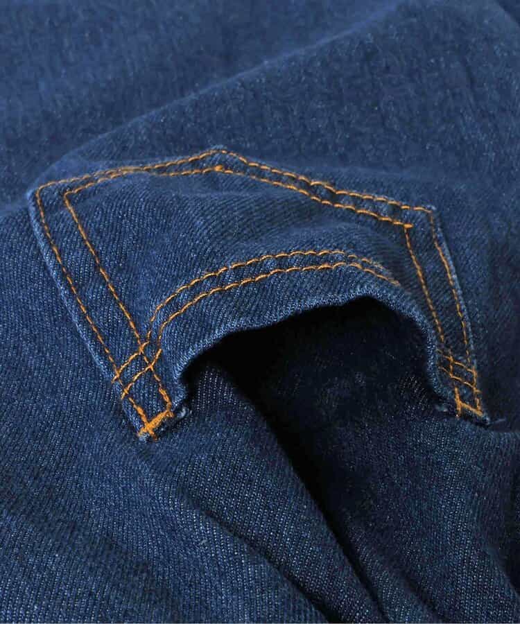 WEB限定  ゆったりタックデニムパンツ_963527