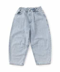 カーブデニムパンツ(セットアップ可)  10分丈_913555
