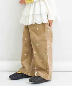 お花・ハートいっぱいパンツ  10分丈_956014