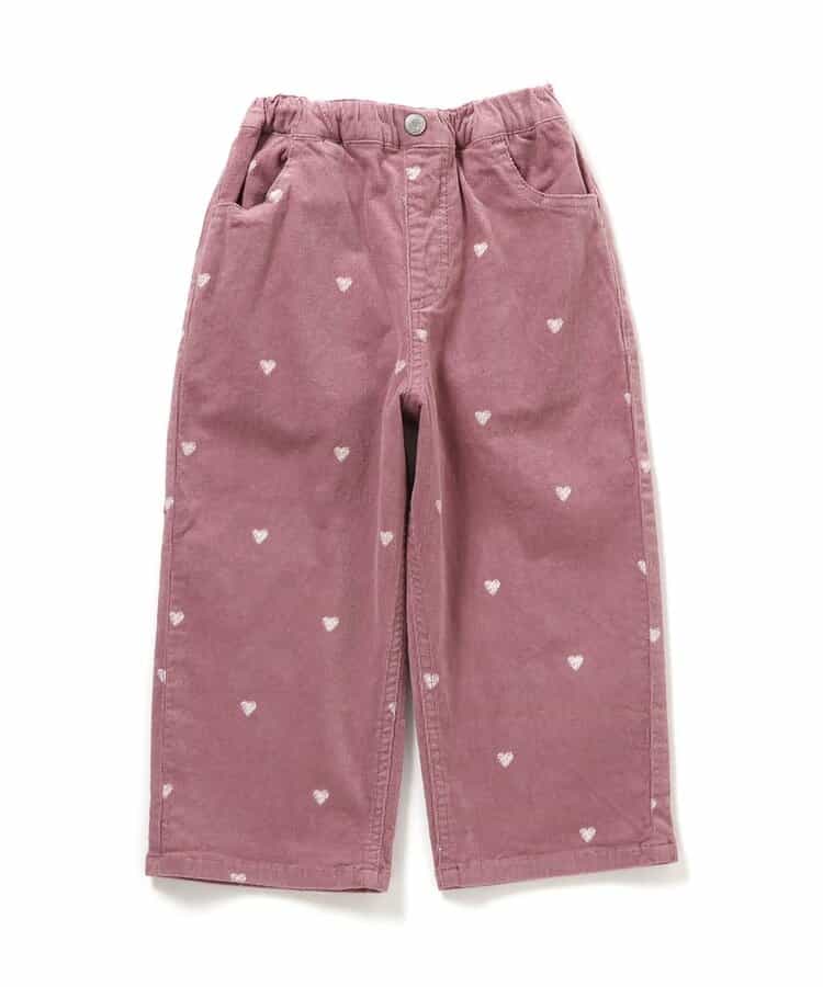 お花・ハートいっぱいパンツ  10分丈