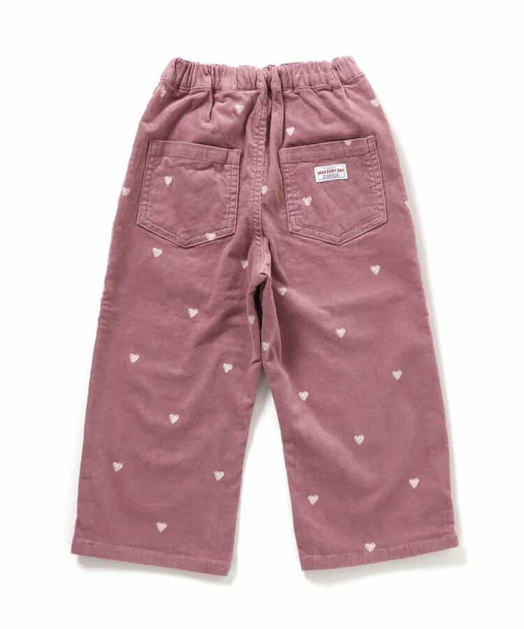 お花・ハートいっぱいパンツ  10分丈_956020
