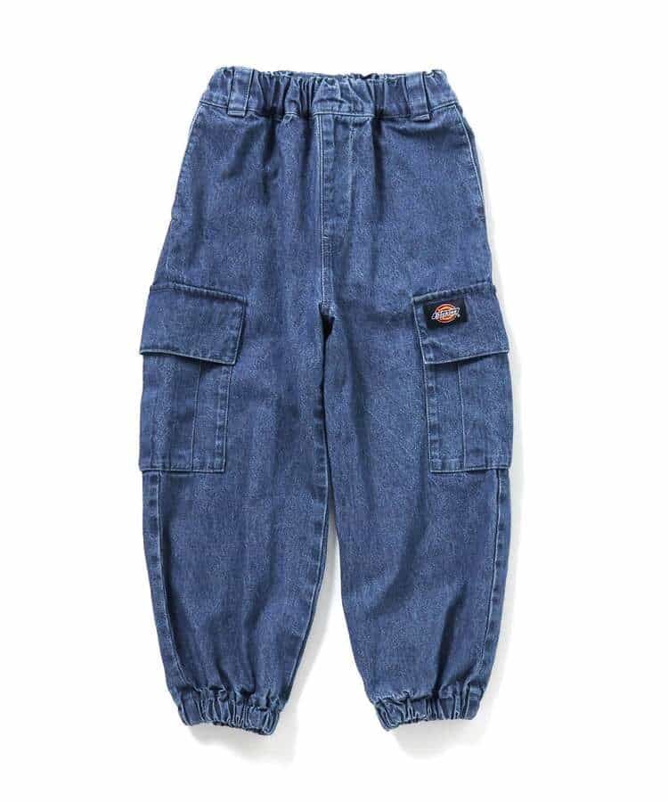 WEB限定【Dickies】デニムカーゴパンツ  10分丈_996493
