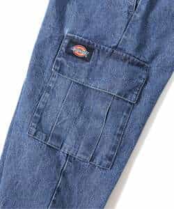 WEB限定【Dickies】デニムカーゴパンツ  10分丈_996496