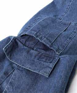 WEB限定【Dickies】デニムカーゴパンツ  10分丈_996497
