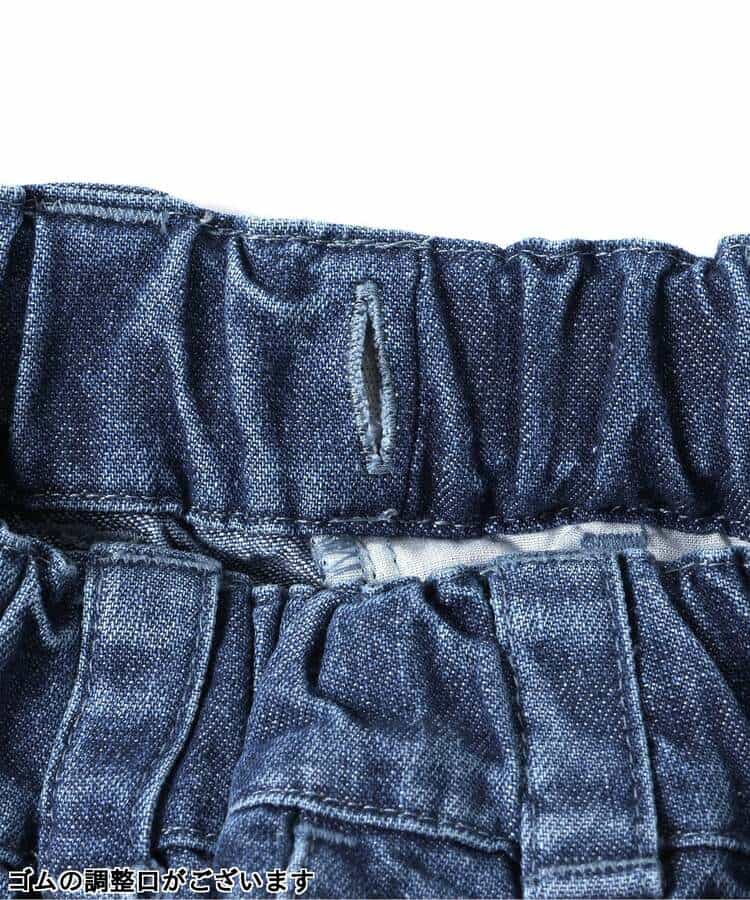 WEB限定【Dickies】デニムカーゴパンツ  10分丈_996498