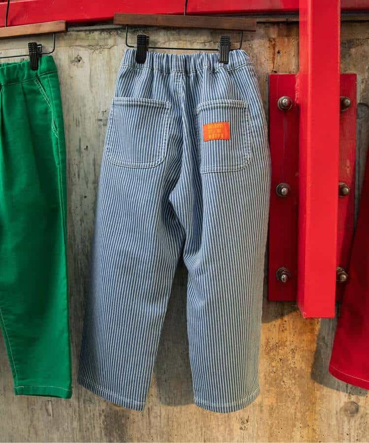 WEB限定  やわらかテーパードパンツ  10分丈