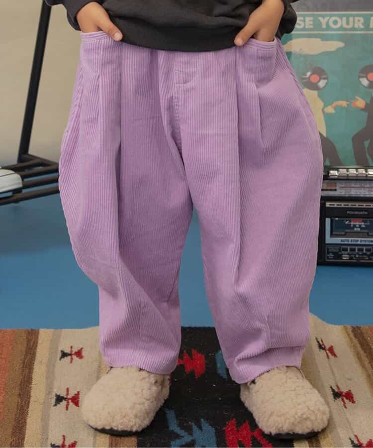 ★SALE★バルーンタックコーデュロイパンツ  10分丈