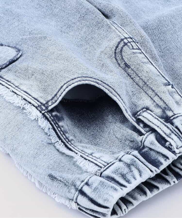 ハートデニムパンツ  10分丈_957647