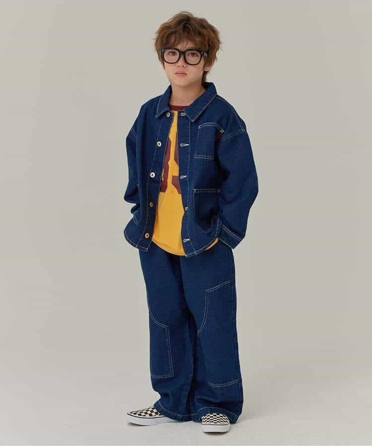 WEB限定  KUDOZ.B ダブルニーパンツ(セットアップ可)  10分丈_969876