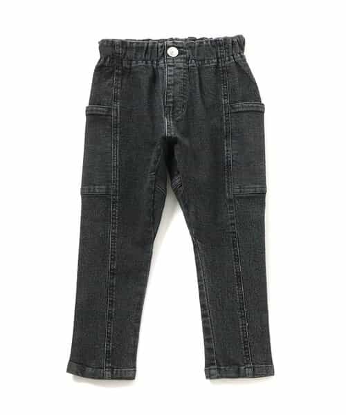 ★SALE★らくらくストレッチサイドポケットパンツ  10分丈