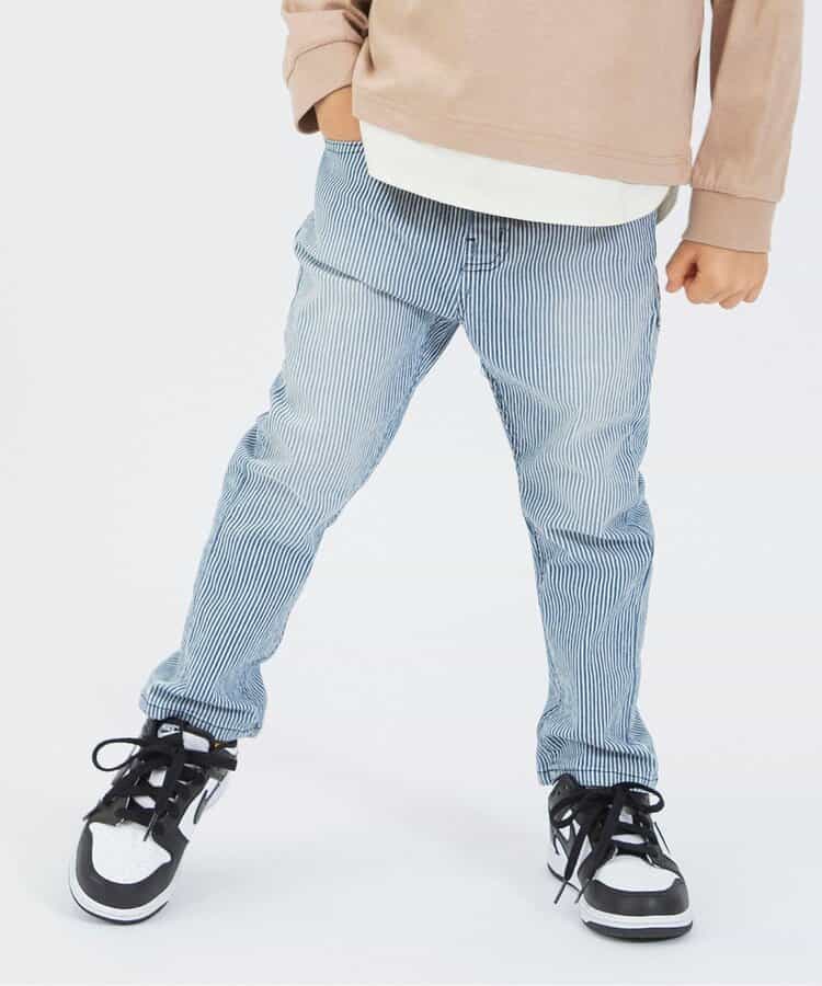 すぽ軽テーパードパンツ  10分丈 ストレッチ