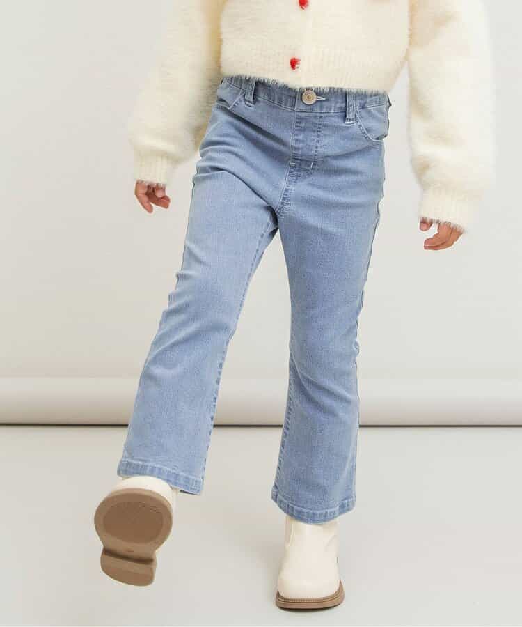 フレアエブリパンツ  10分丈 スーパーストレッチ