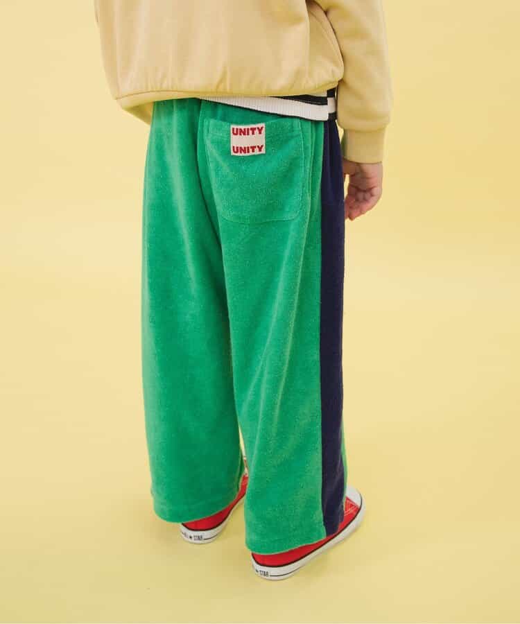 ★SALE★WEB限定  サイドラインパイルトラックパンツ  10分丈