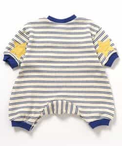 【リンク】エルボーパッチワッフルカバーオール_942593