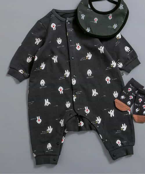 ★SALE★総柄ロンパス マイファーストブリーズ