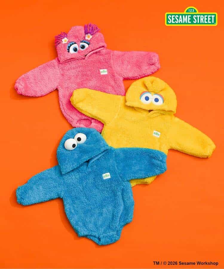 【リンク】SESAME STREET もこもこなりきりボディ_981298