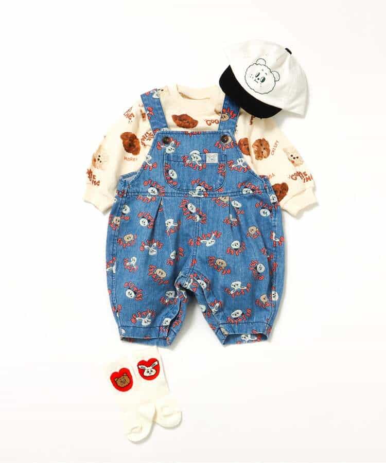 3P対象A USAKUMAモチーフハイソックス_976101