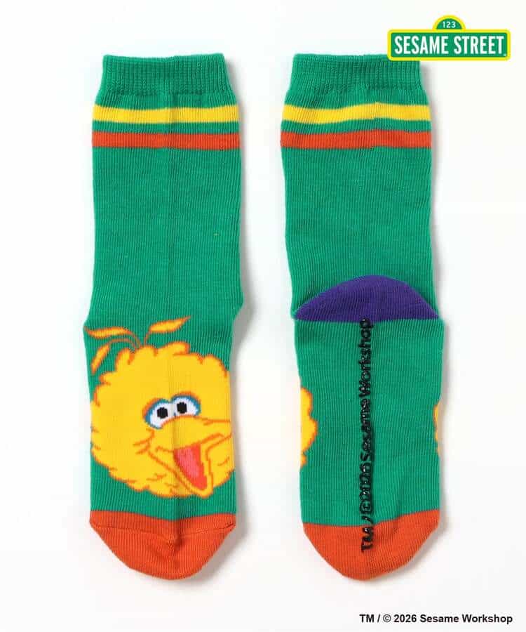 【リンク】SESAME STREET フェイスモチーフソックス_977530