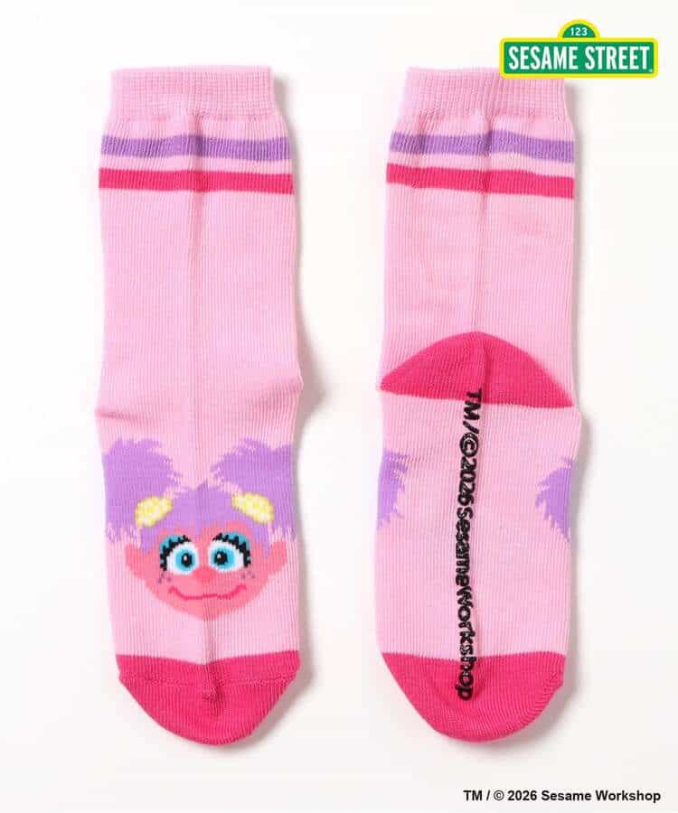 【リンク】SESAME STREET フェイスモチーフソックス_977532