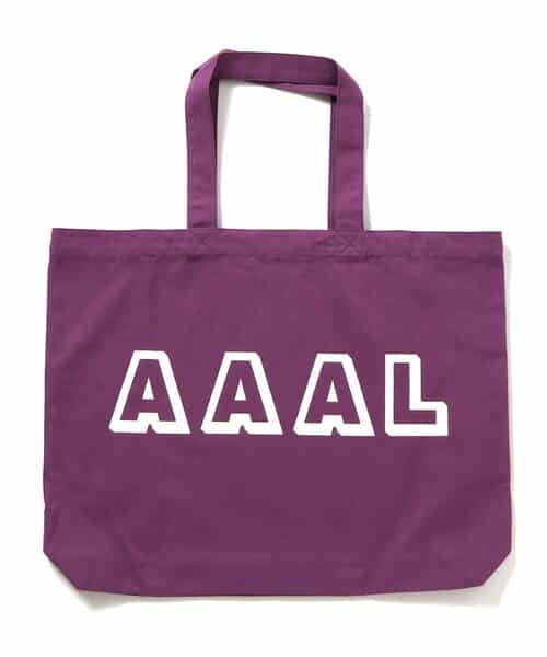【AAAL PROD】ロゴ入りトートバッグ