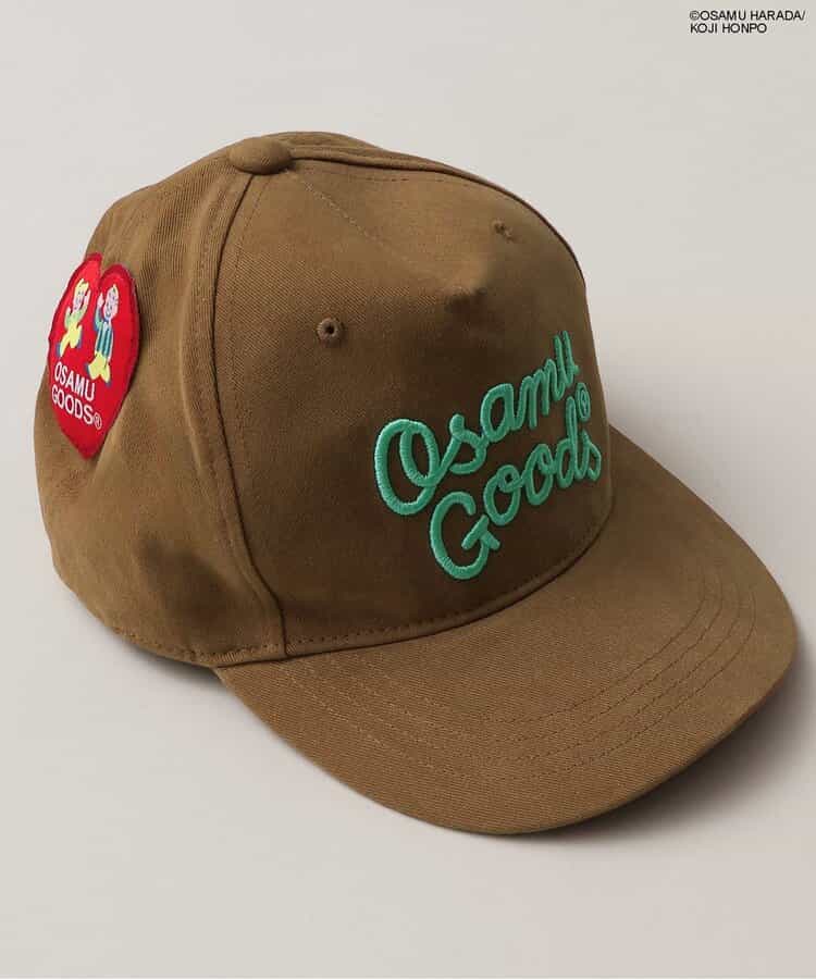 ＜OSAMU GOODS＞ワッペン・刺繍キャップ