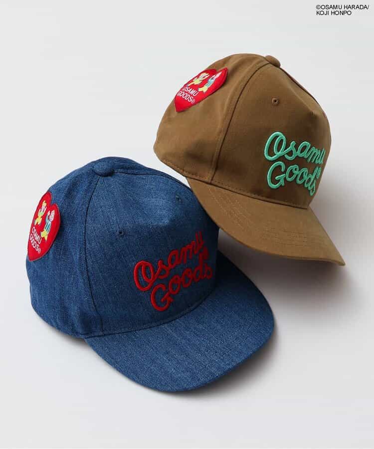 ＜OSAMU GOODS＞ワッペン・刺繍キャップ_970143