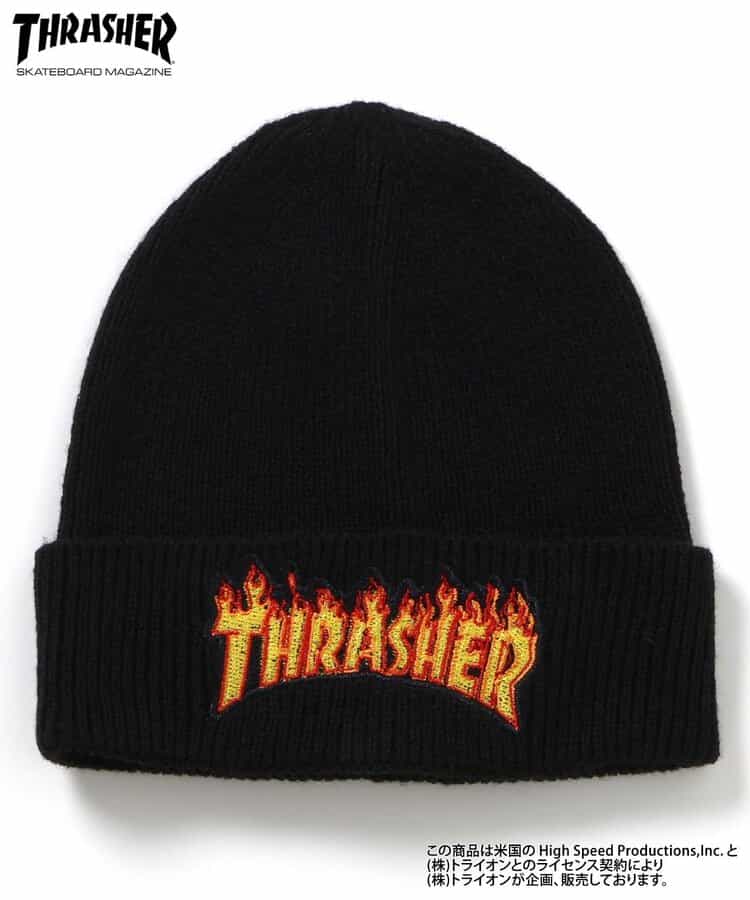 THRASHER ロゴニット帽_964020