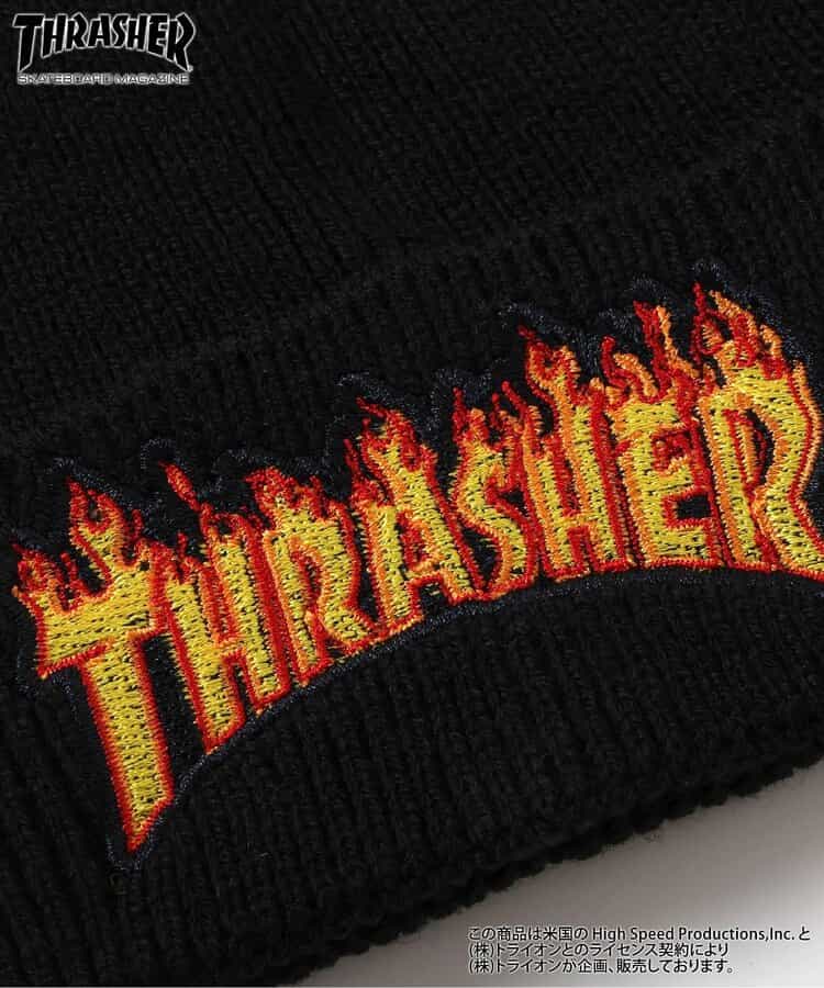 THRASHER ロゴニット帽_964022