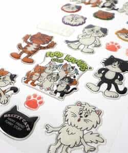 BREEZY CATS つやつやレジンシール_974581