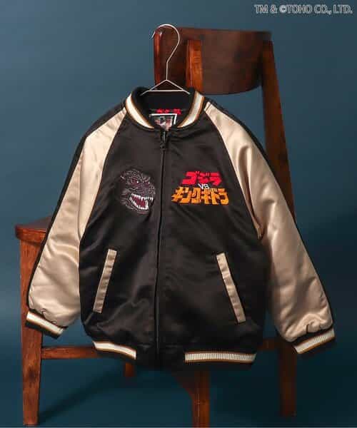 ★SALE★【ゴジラ】ゴジラVSリバーシブルスカジャン（キッズサイズ）