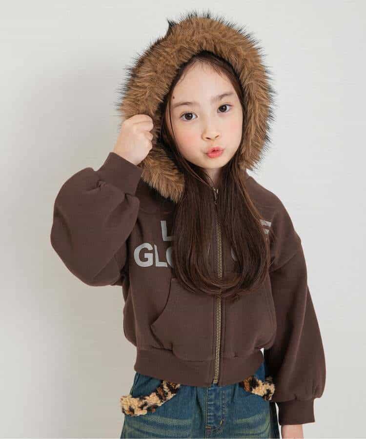 あったかgirlsファー付きフードパーカー_989813