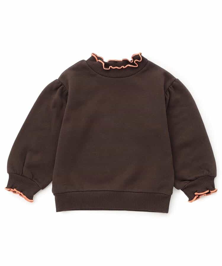 ★SALE★WEB限定  メロウフリル裏起毛トレーナー