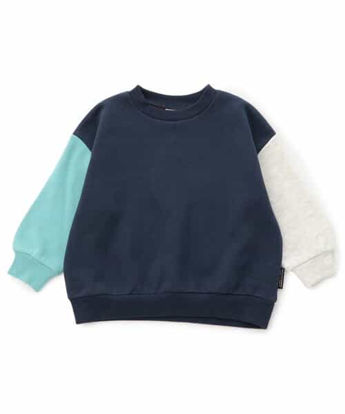 ★SALE★WEB限定  あったか裏起毛無地ボーダートレーナー
