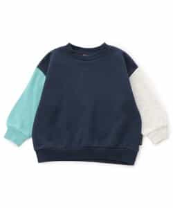 ★SALE★WEB限定  あったか裏起毛無地ボーダートレーナー