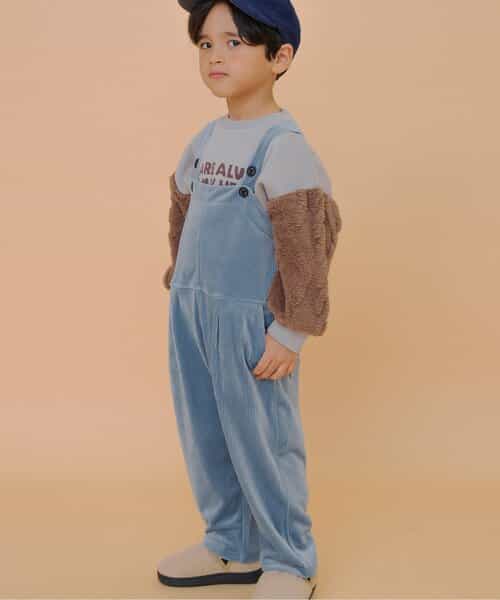 ★SALE★あったかふわとろサロペット  10分丈