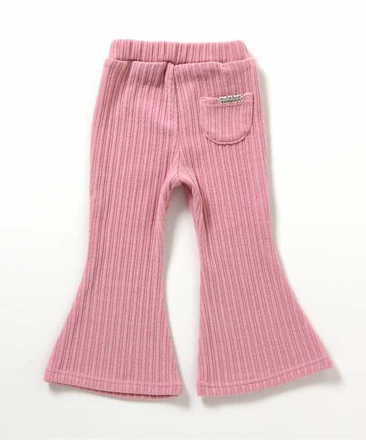 ベロアフレアパンツ（セットアップ可）  10分丈_980873