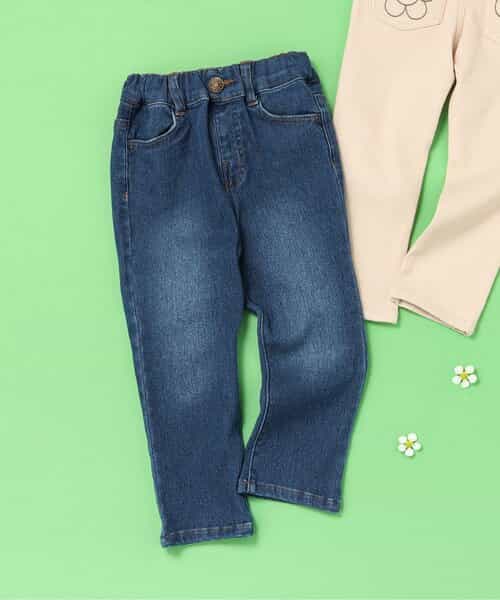 ★SALE★あったかストレートエブリパンツ  10分丈