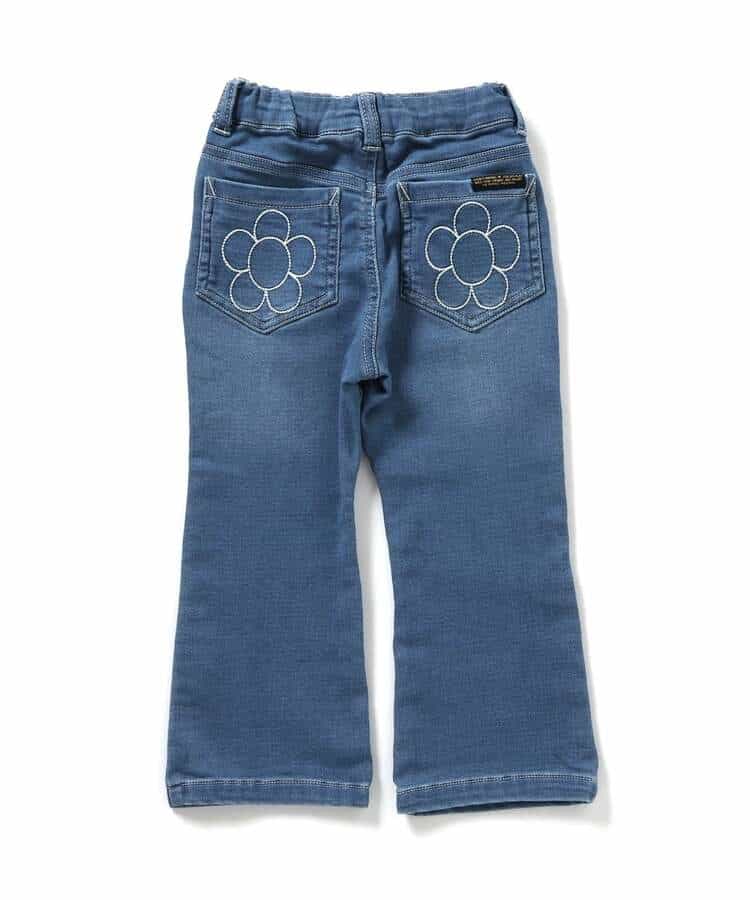 あったかフレアエブリパンツ  10分丈 スーパーストレッチ_989578