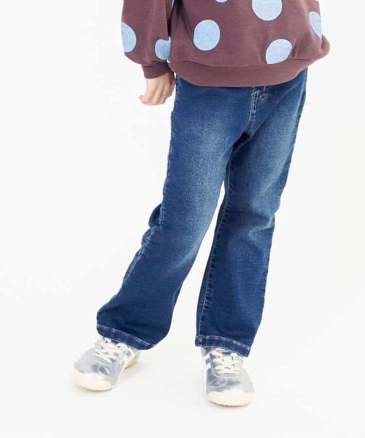 あったかフレアエブリパンツ  10分丈 スーパーストレッチ