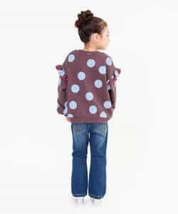あったかフレアエブリパンツ  10分丈 スーパーストレッチ_989599