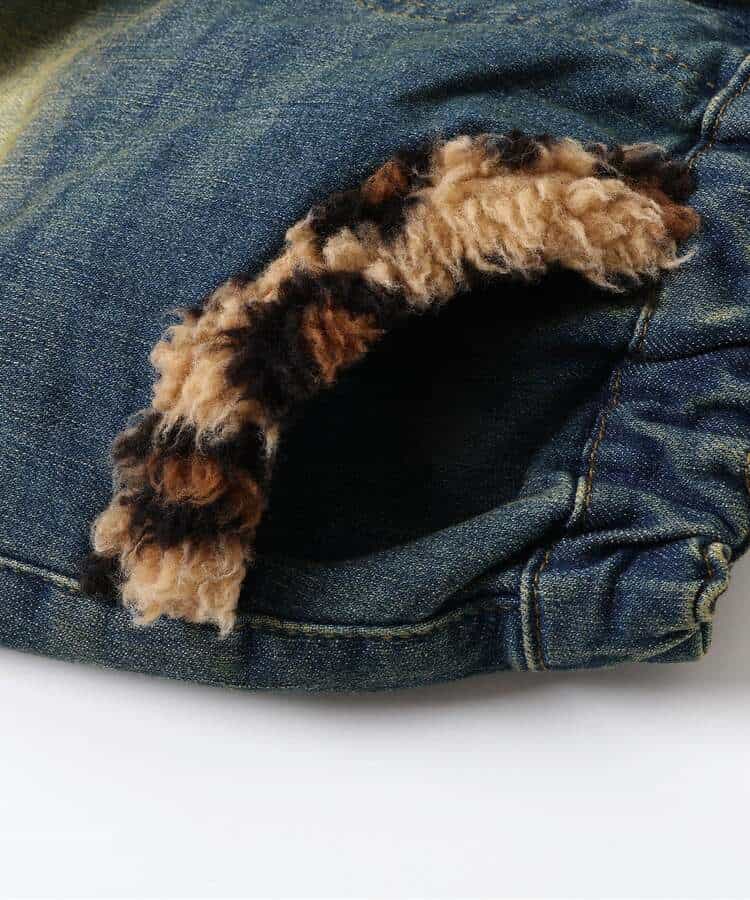 裾ボアショートパンツ_989611