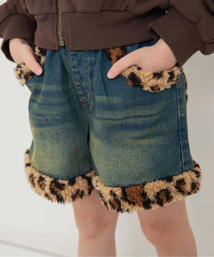 裾ボアショートパンツ_989614