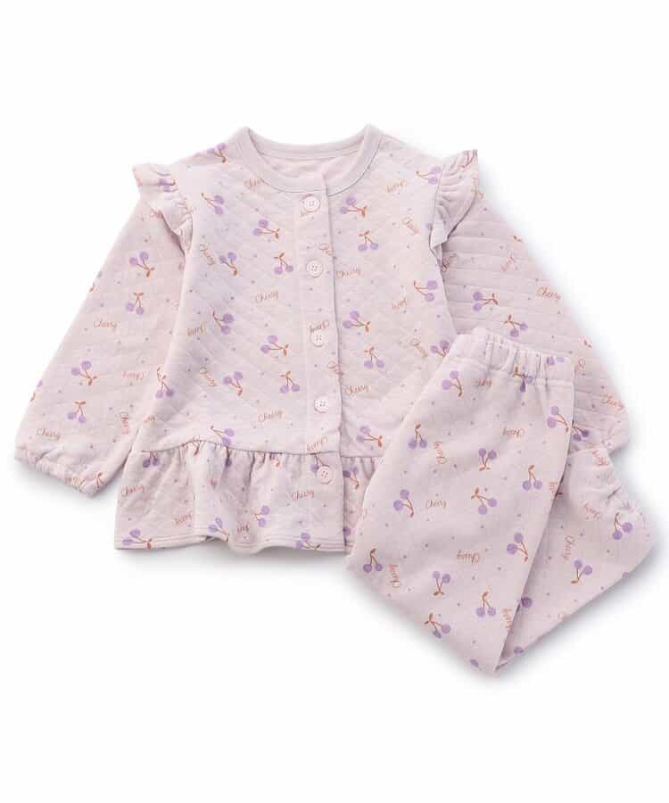 ★SALE★キルト前あきGIRLSパジャマ_636096