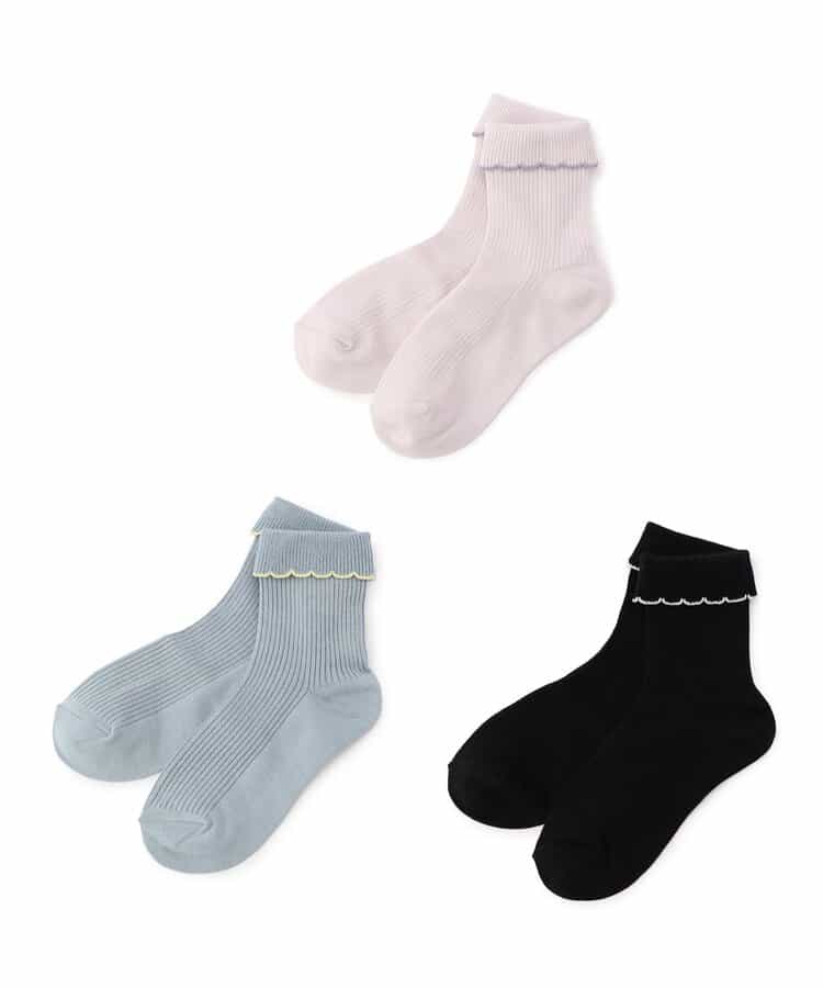 ★SALE★シンプルフリルソックスセット