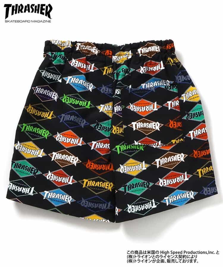THRASHER　水陸両用パンツ  5分丈_769501