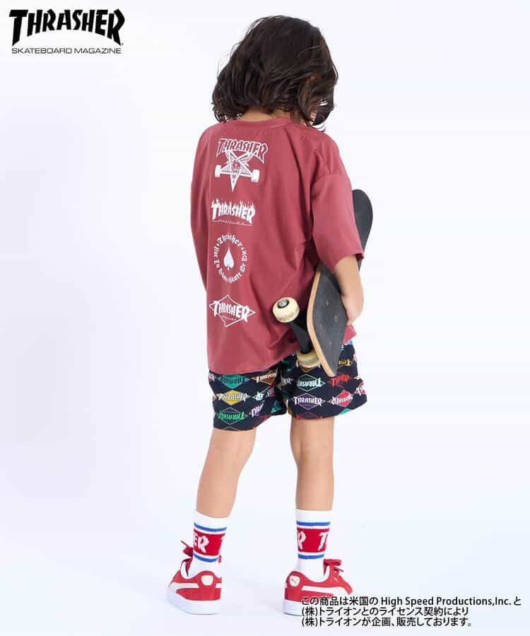 THRASHER　水陸両用パンツ  5分丈_769507