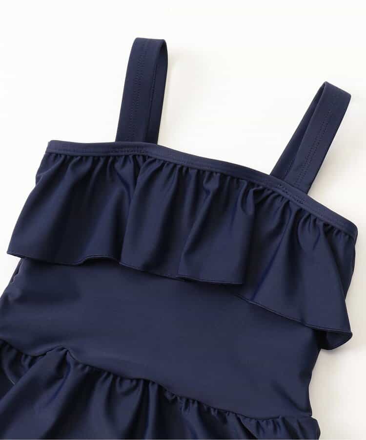 ★SALE★【ジュニア対応】女児 フリルスクールセパレート水着_UVカット_877302